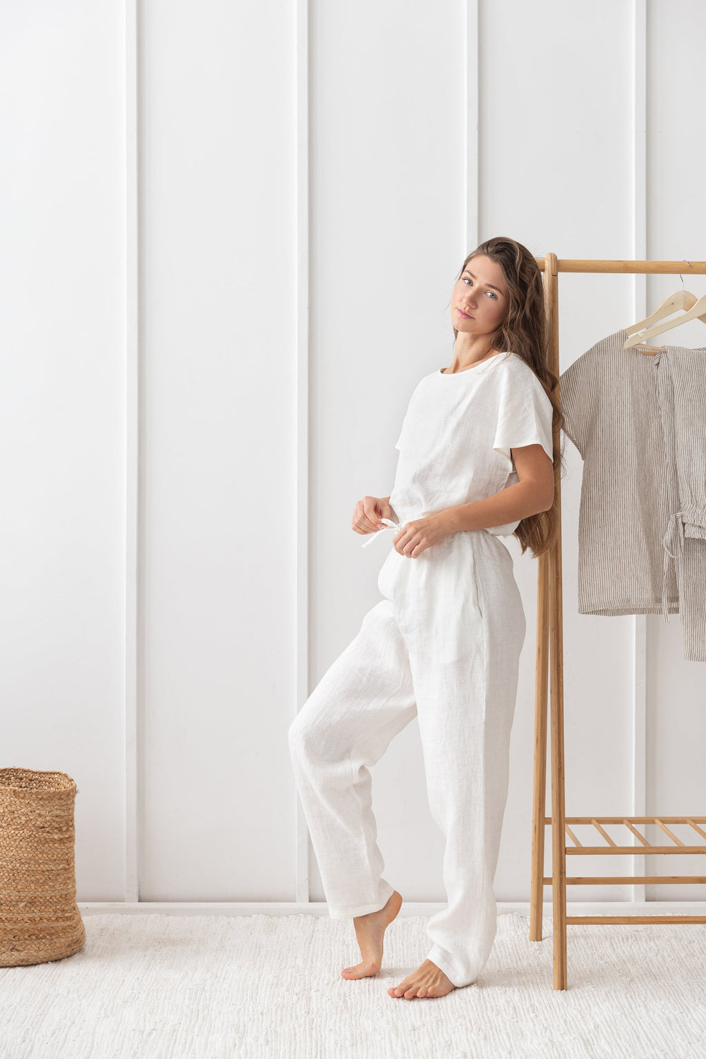 Linen loungewear