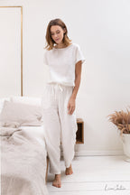Linen loungewear